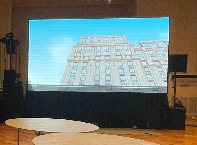 Изготовление экранов под видеопрокат